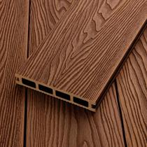 Régua Deck Área Externa em WPC Cor Teca 290cm x 15cm PEX