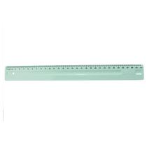 Régua Dello Régua de 30cm Dello Verde Pastel com Apoio Central para os Dedos 1 Unidade Verde Régua Dello Régua de 30cm Dello Verde Pastel com Apoio Central para os Dedos 1 Unidade Verde