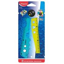 Regua dobravel 15 e 30 cm croc cro blister Regua dobravel 15 e 30 cm croc cro blister