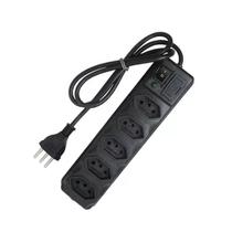 Régua Elétrica 5 tomadas c/ Fusível Anti Curtos Proteção