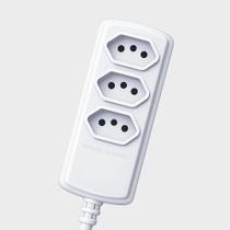 Régua elétrica extensão 20 amperes para ar condicionado forno geladeira secador 5 metros Régua elétrica extensão 20 amperes para ar condicionado forno geladeira secador 5 metros