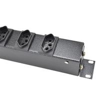 Régua Elétrica Max Eletron 19" 08 Tomadas 10 âmperes