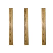 Régua em MDF 30cm Artesanato Cortes Precisos Projeto Escolar Com Escala em Centímetros 32x3,5cm SOUT