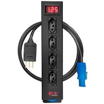 Régua Entrada E Saida Powercon Voltimetro 4000w