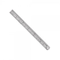 Régua Escala de Aço 100 cm BRASFORT