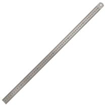 Régua Escala De Aço Inox Graduada 60cm (24") x 25,4mm ( 1") x 0,4mm Régua Escala De Aço Inox Graduada 60cm (24") x 25,4mm ( 1") x 0,4mm