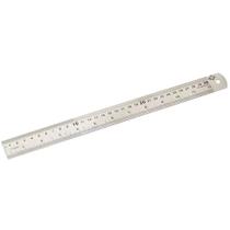 Régua Escala de Aço Inoxidável 300 MM 30CM BRASFORT