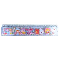 Régua Escolar 20cm Cristal Com Bolinhas Coloridas Super Fofa - Unidade Papelaria Medidas Meninas Escolar Régua Escolar 20cm Cristal Com Bolinhas Coloridas Super Fofa - Unidade Papelaria Medidas Meninas Escolar