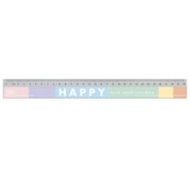 Régua Escolar 30cm em Poliestireno Happy - Tilibra Régua Escolar 30cm em Poliestireno Happy - Tilibra