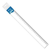 Régua Escolar 30cm Transparente Resistente em Poliestireno Tilibra Régua Escolar 30cm Transparente Resistente em Poliestireno Tilibra