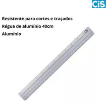 Régua escolar de aluminio cis 40cm - SERTIC