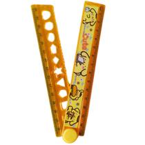 Régua Escolar Dobrável 15/30cm Geométrica Colorida Turma Sanrio Kuromi Cinnamoroll My Melody Purin Kwaii Régua Escolar Dobrável 15/30cm Geométrica Colorida Turma Sanrio Kuromi Cinnamoroll My Melody Purin Kwaii