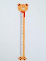 Régua Escolar Infantil Pequena Urso Fofo - Papelaria Criativa