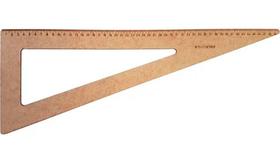 Régua Esquadro Costura Costureira Modelista Moldes 50cm Mdf.