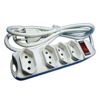 Régua Extensão Elétrica 04 Tomadas Key West