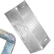 Régua Ferramenta de Marcação de Ângulos Arredondados 23,5 cm. F-591 Saint Plus