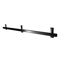 Regua Fixa Parede 100 cm Tubo 20 x 30 Preto