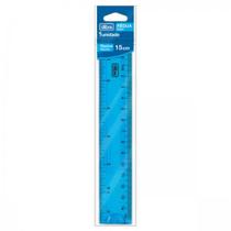 Régua Flexível 15cm azul Tilibra Régua Flexível 15cm azul Tilibra