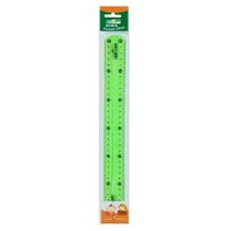 Régua Flexível 30cm Verde - Leo&Leo Régua Flexível 30cm Verde - Leo&Leo