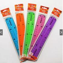 Régua Flexivel Leo & Leo Cores Sortidas 20Cm