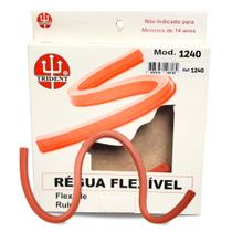 Régua Flexível Trident Sem Escala com 40cm - 1240