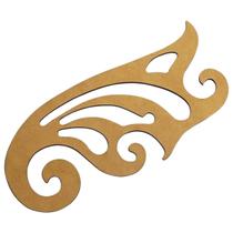 Regua Francesa Patchwork Costura Modelista Mdf LMR-1118-N