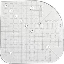 Régua Gabarito 12x12 Curva Quadrado Caixa Leite Patchwork. Régua Gabarito 12x12 Curva Quadrado Caixa Leite Patchwork.