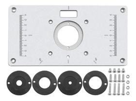 Régua Gabarito Corte Mesa Madeira Ângulo Alumínio
