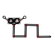 Régua Gabarito Dobrável Multiangular Esquadro Em Alumínio