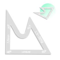 Régua Gabarito Margem Costura E Angulos 7,5cm Patchwork