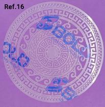 Régua gabarito REF 16 Régua gabarito REF 16