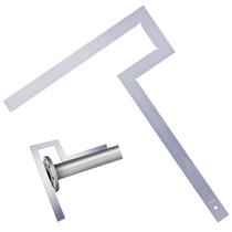Régua Genérica 40 cm para Alinhamento de Flanges Ferramenta Quadrada de Aço Carbono