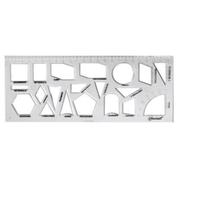 Régua Geométrica 25Cm Acrinil Régua Geométrica 25Cm Acrinil