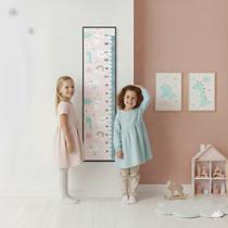 Régua Infantil de Parede Medidor de Altura Para Crescimento De Criança Desenho Fofo 160X40cm Modelo 10