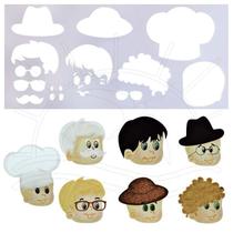 Régua Isamara Custódio Multiforma - Rostinho Meninos