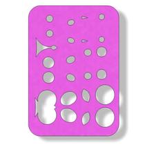 Régua Kriativa - Olhos de Bichos Grande Mod 1