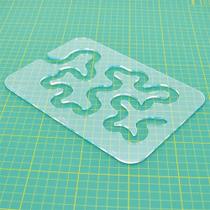 Régua Kriativa para Quilting Modelo Labirinto - Pé de 12mm