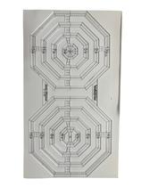 Régua Linha Criative Hexágono patchwork 15 x 16 cm