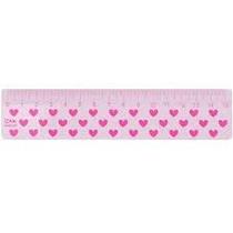 Régua Love Pink de 15 cm da Molin Régua Love Pink de 15 cm da Molin