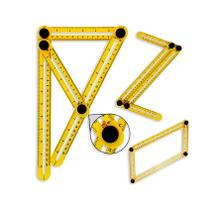 Régua Medidora Esquadro Multi Ângulo - 04 DOBRAS TITANIUM 05213