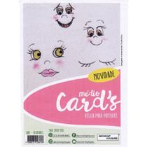 Régua Médio Cards Apliques e Pinturas - Bocas e Olhos