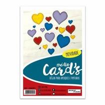 Régua Médio Cards Apliques e Pinturas - Corações Régua Médio Cards Apliques e Pinturas - Corações