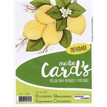 Régua Médio Cards Apliques e Pinturas - Limão Régua Médio Cards Apliques e Pinturas - Limão