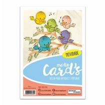 Régua Médio Cards Apliques e Pinturas - Passarinhos Régua Médio Cards Apliques e Pinturas - Passarinhos