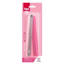 Régua Metálica Holic All Rosé- 30cm-Dobrável - 1 un-Tris Régua Metálica Holic All Rosé- 30cm-Dobrável - 1 un-Tris