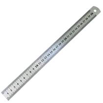 Régua Metálica Prata 30cm VMP Régua Metálica Prata 30cm VMP