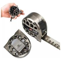 Régua Métrica Retrátil Anticorrosiva Aço Inoxidável 3 Metros