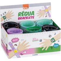 Régua Mole Bracelete FUNNY 4 Modelos Display com 12 Unidades