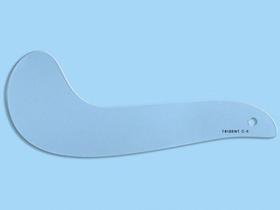 Regua p.corte e costura 31.5x11 -c-8 - Trident