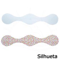 Régua para Barrados Geométrico Isamara Custódio